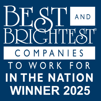 Best and Brightest Companies to Work for Award Icon.