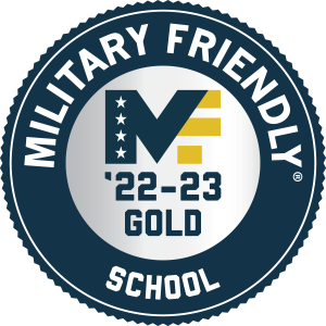 Military Friendly School 22-23 Gold Logo