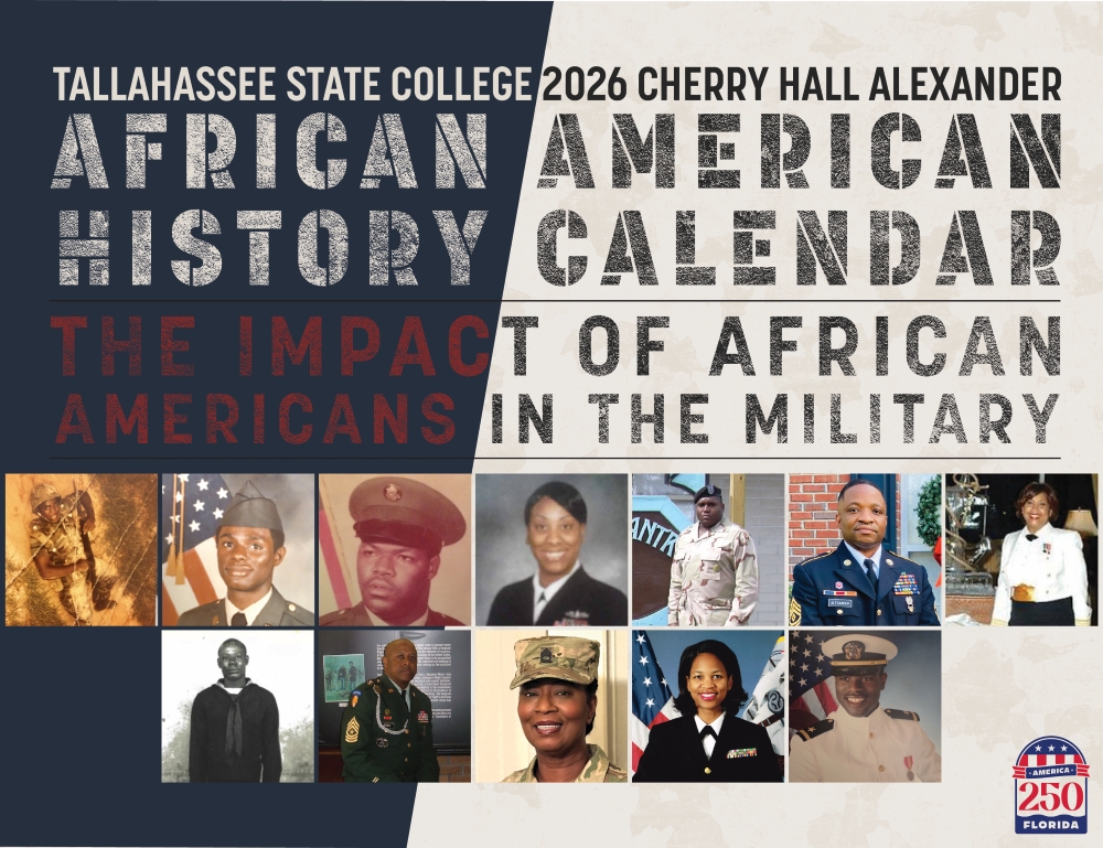 African American History Calendar Cover for 2026 celebrating military veterans.